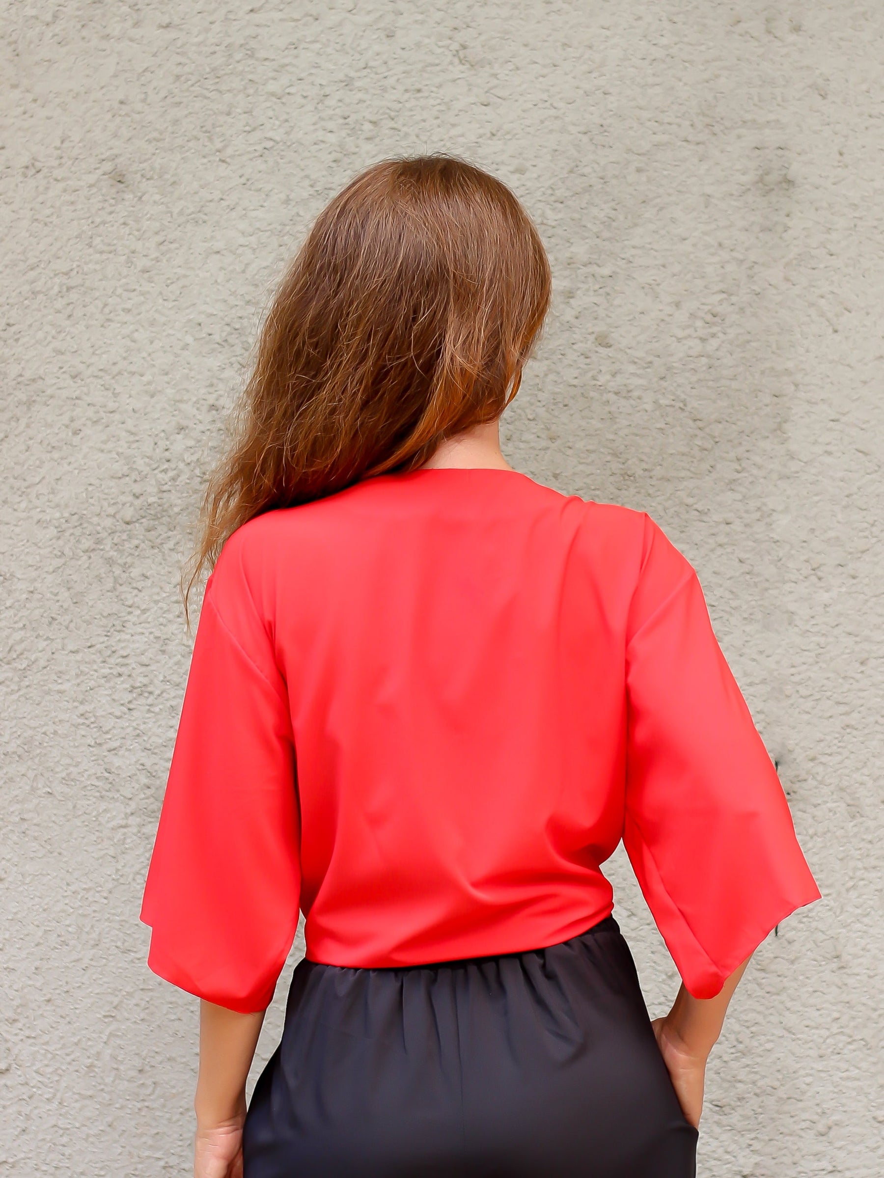Blusa Nó Vermelho