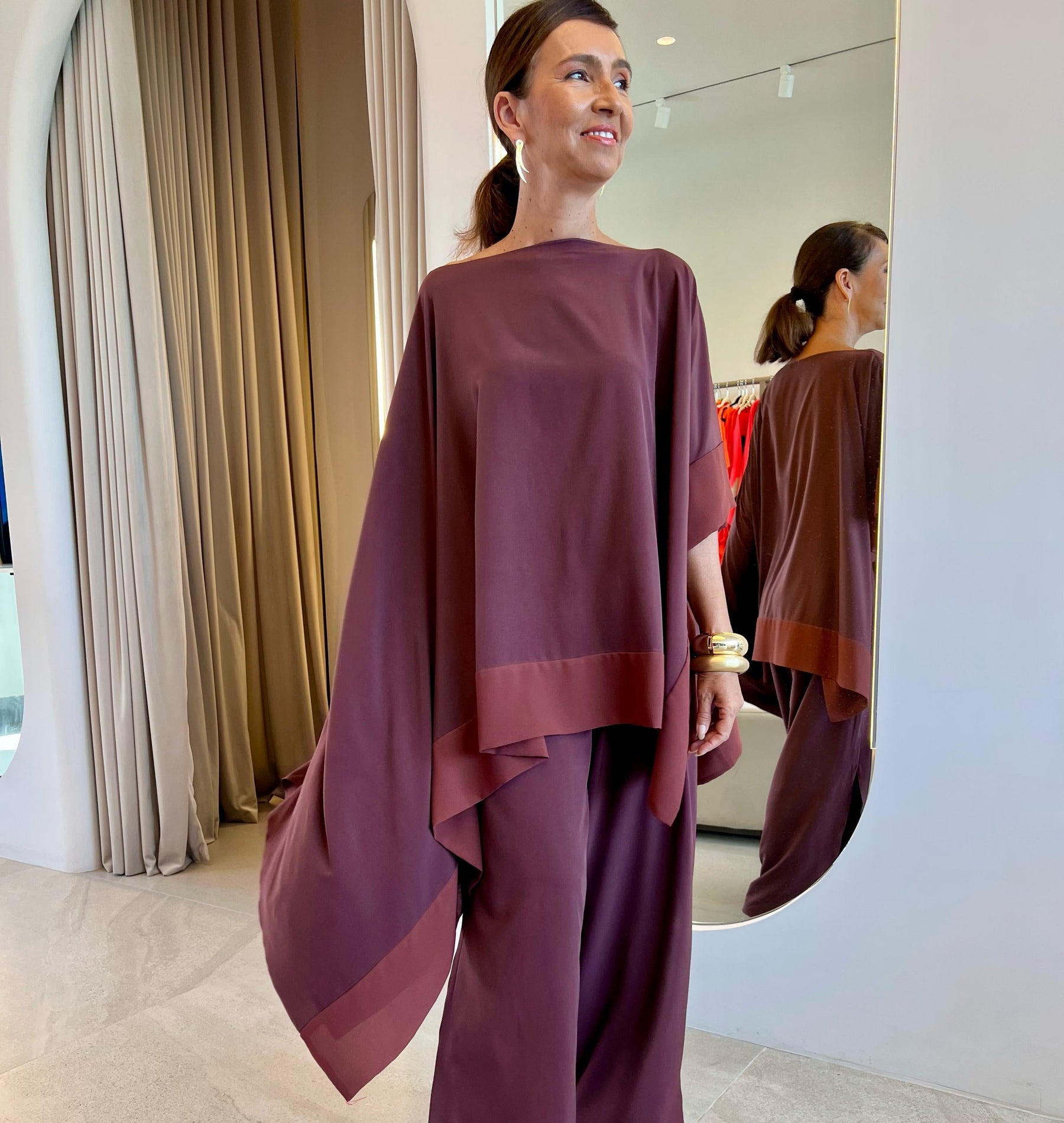 Blusa Celeste Chocolate