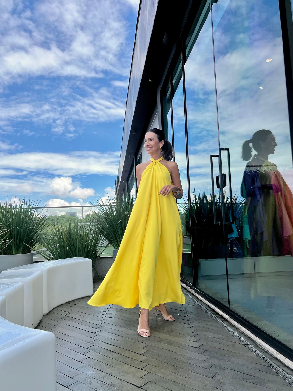 Vestido Laís Amarelo