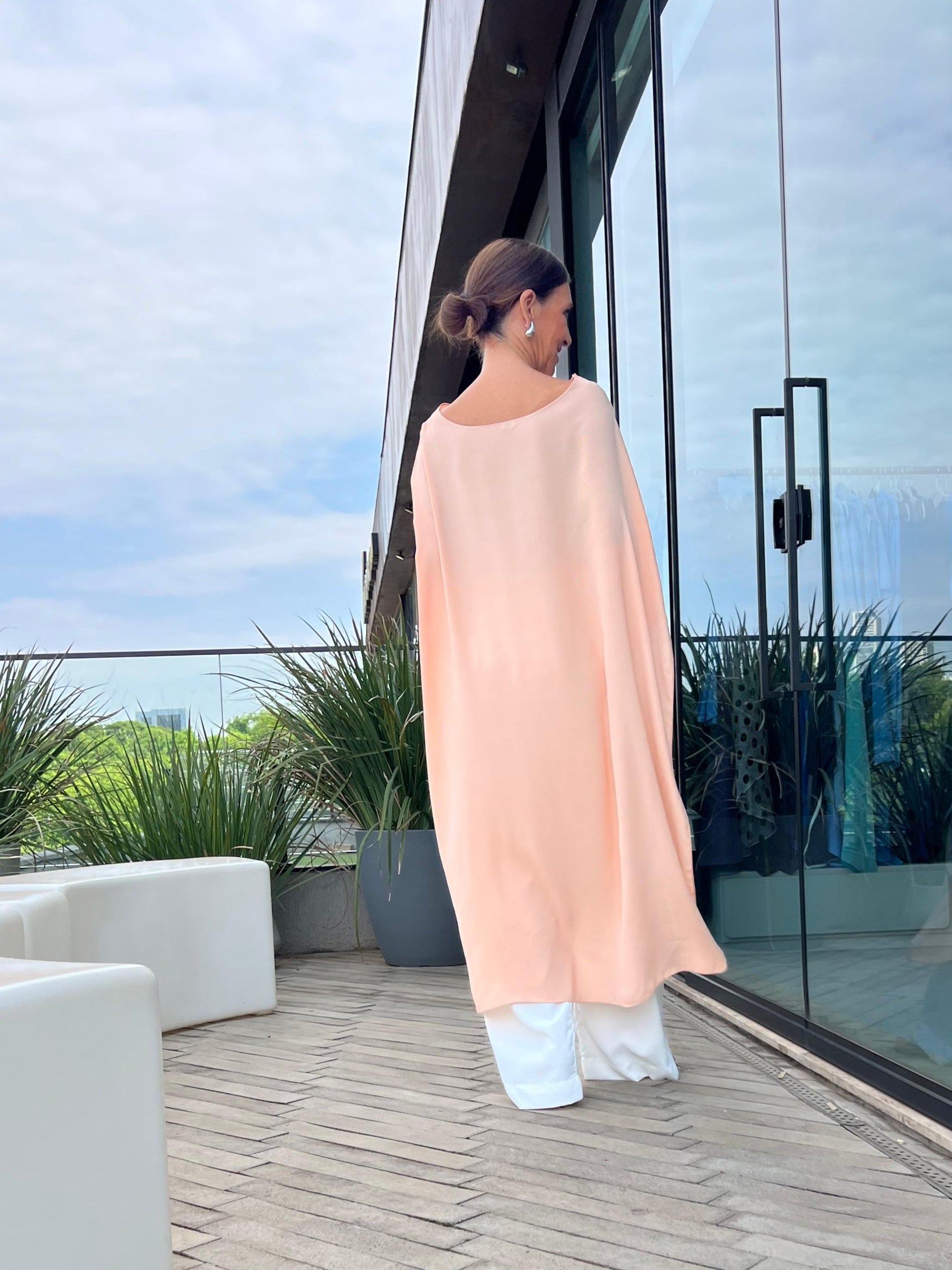 Blusa Aurora Salmão