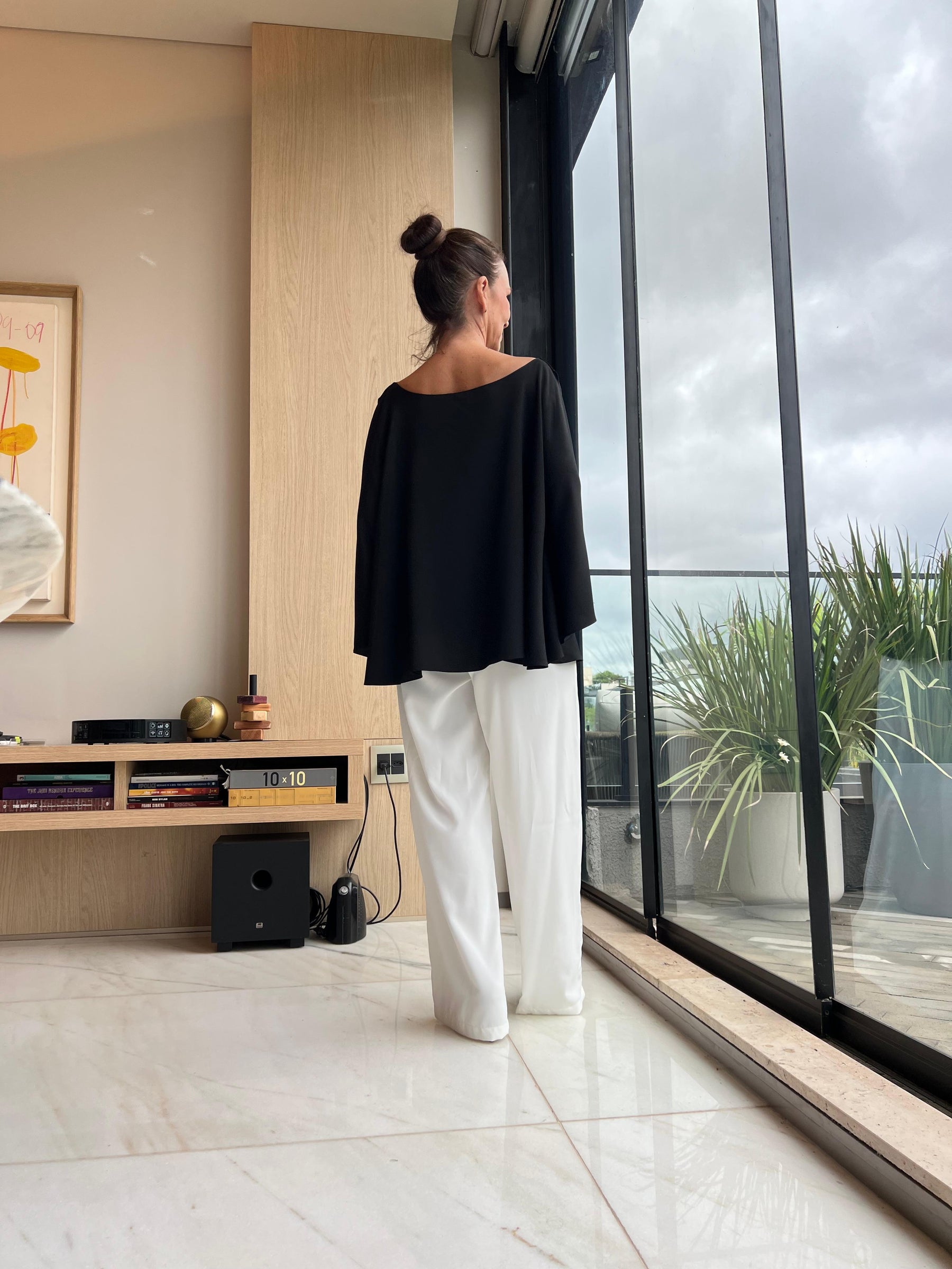 Calça Margarida Branca