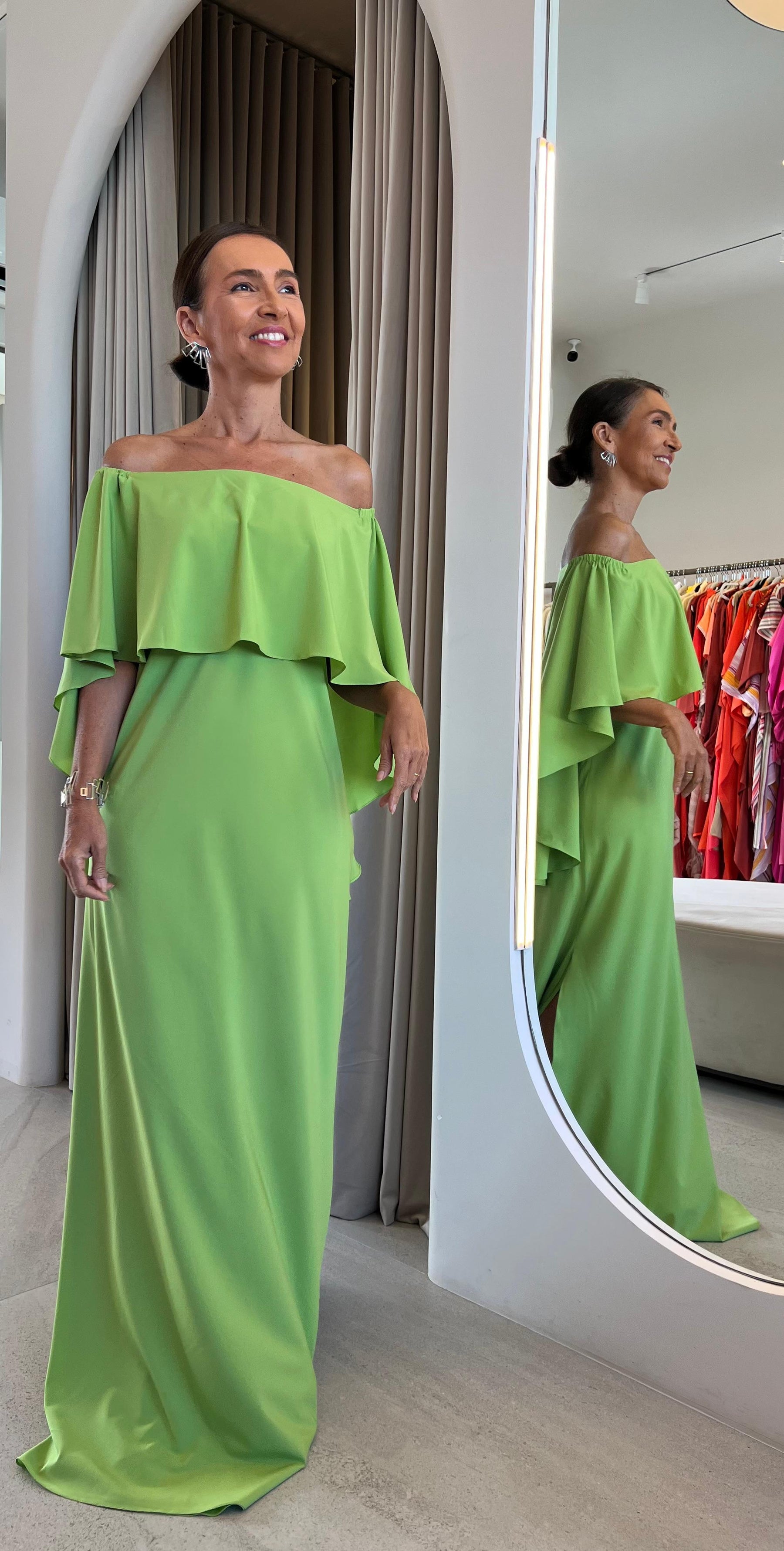 Vestido Loris Pistache