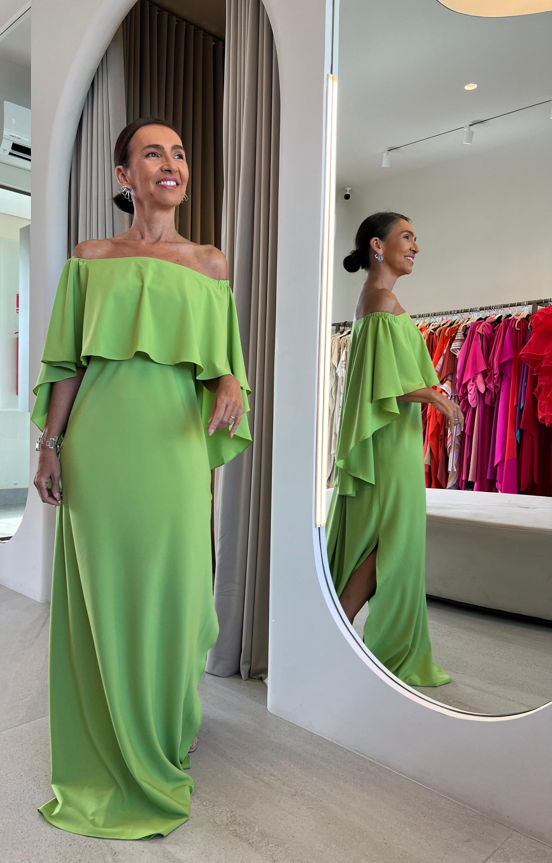 Vestido Loris Pistache