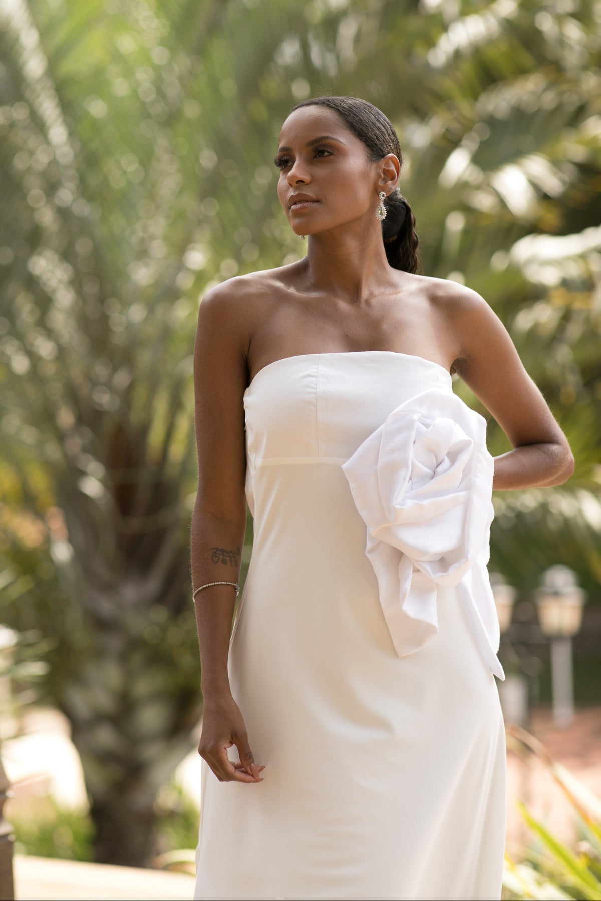 Vestido Flor Branco