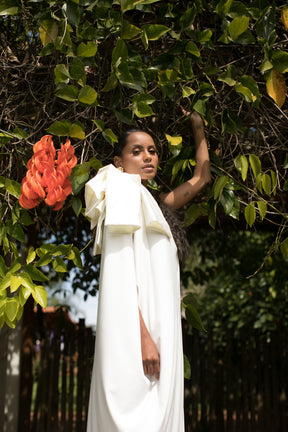 Kaftan Laço Branco