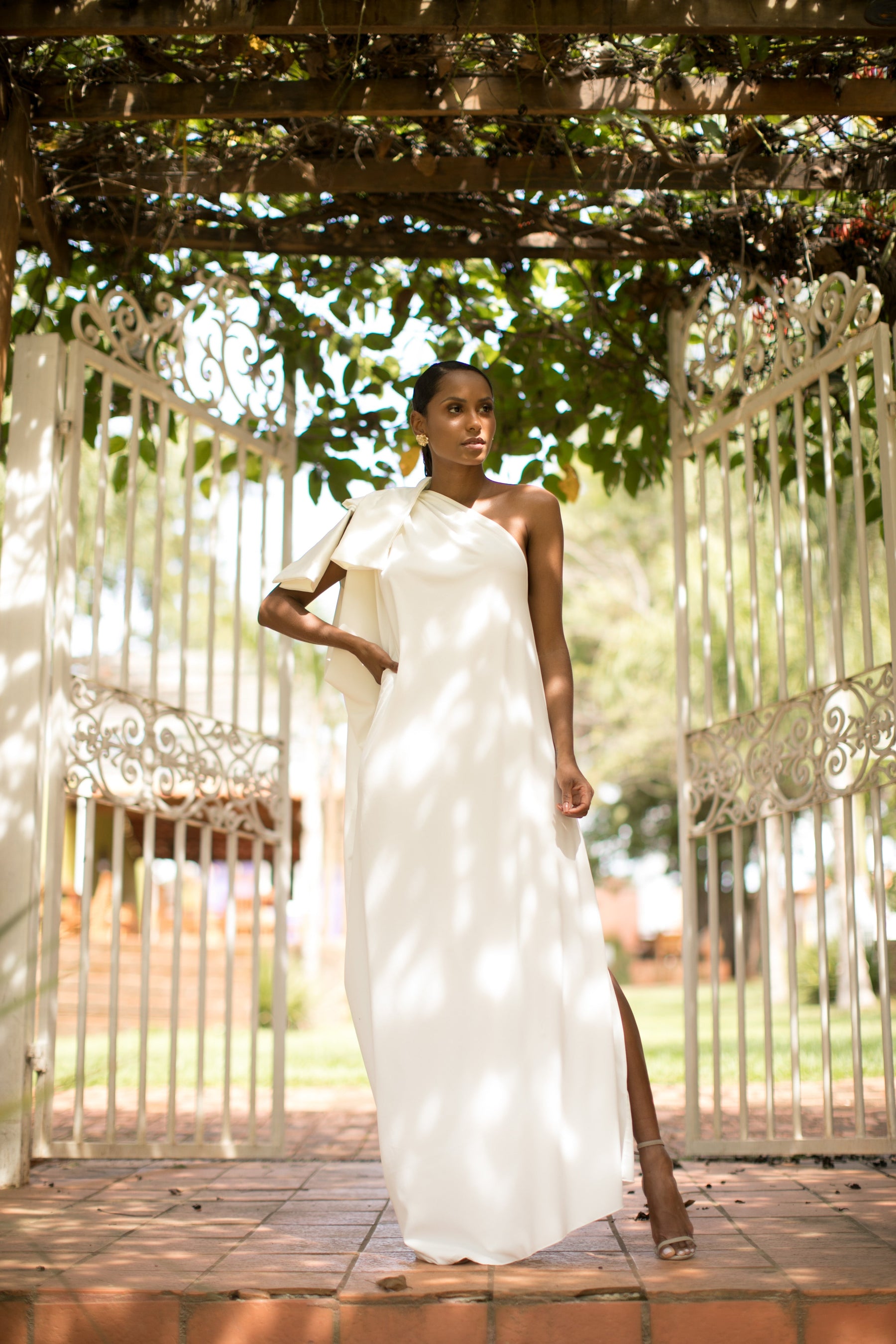 Kaftan Laço Branco