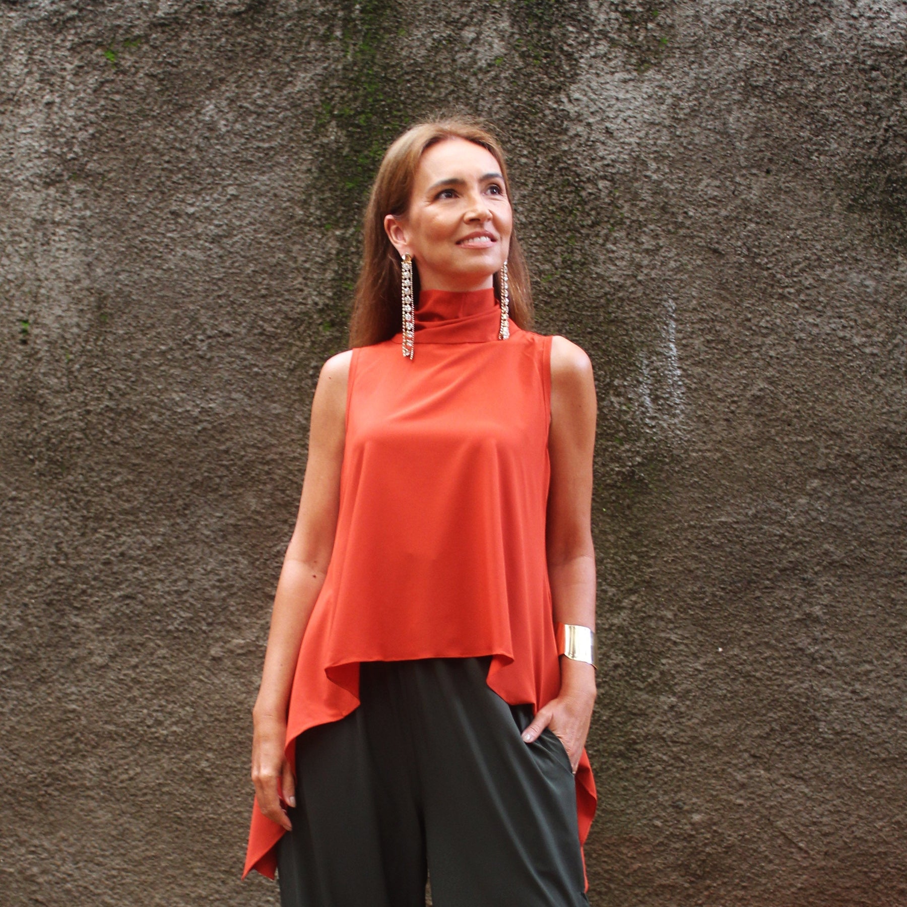 Blusa Nina Terracota