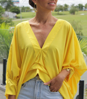 Blusa Bufante Amarela