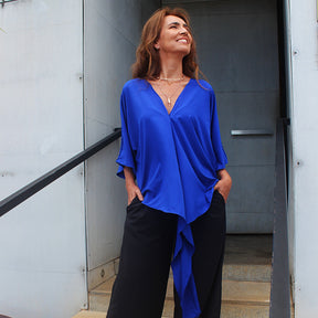 Blusa Ana Azul