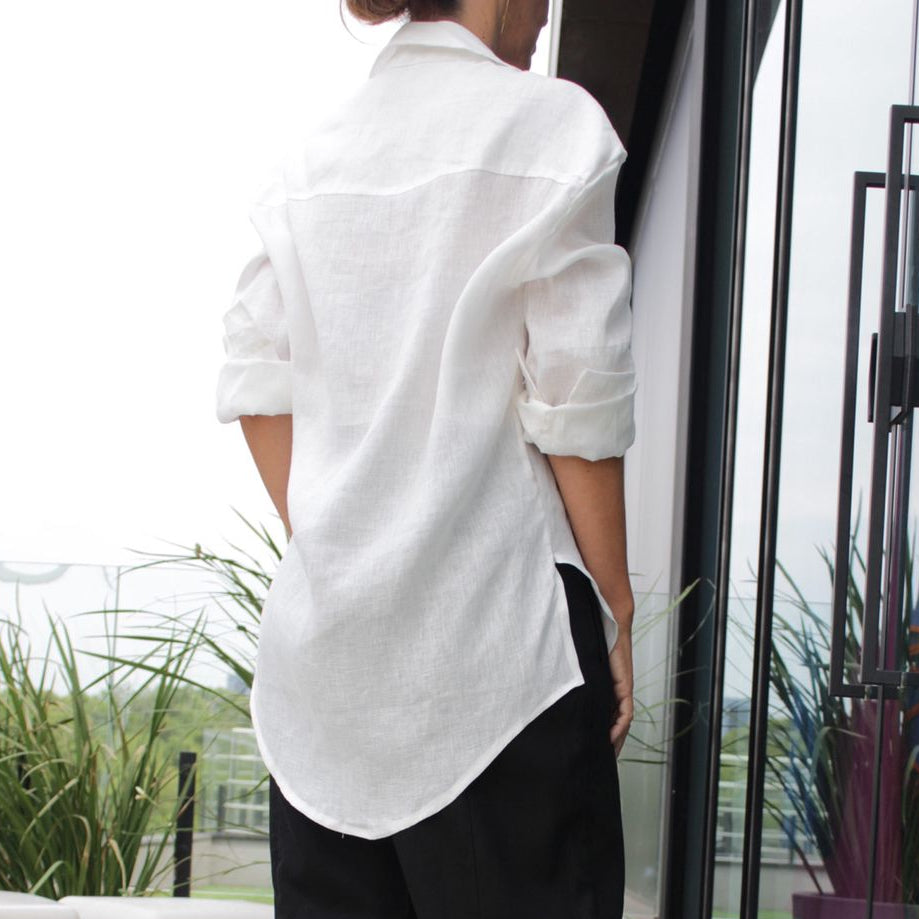 Camisa Linho Branca