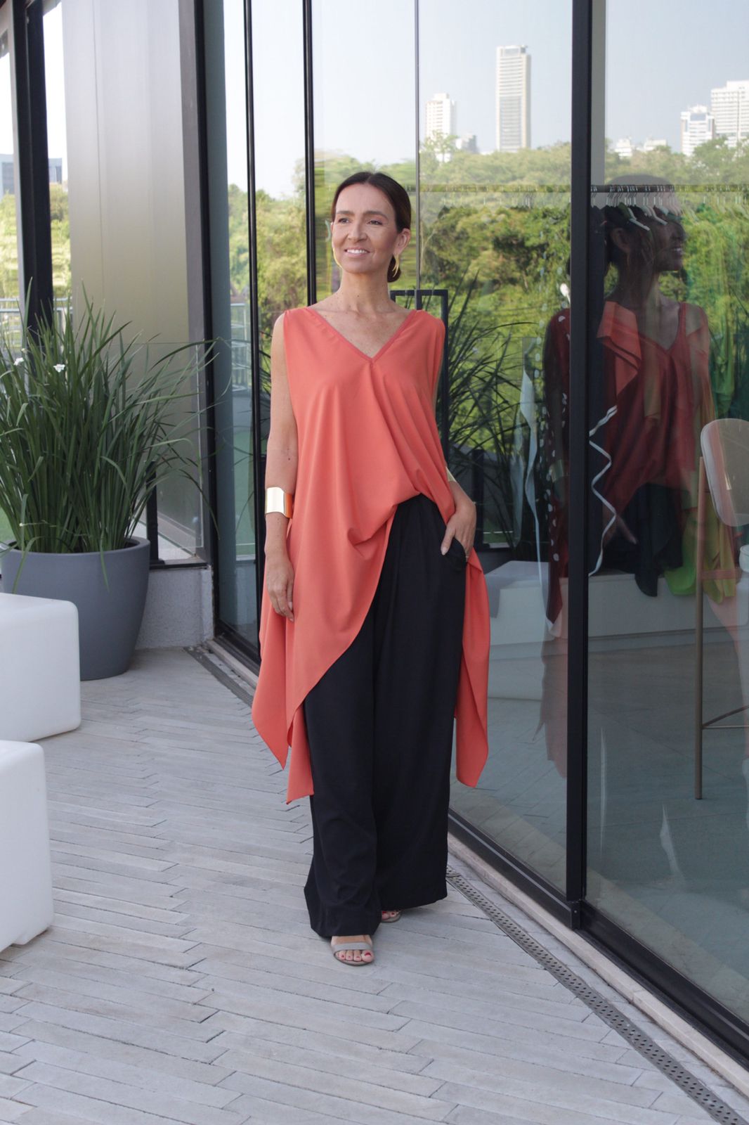 Blusa Guta Terracota