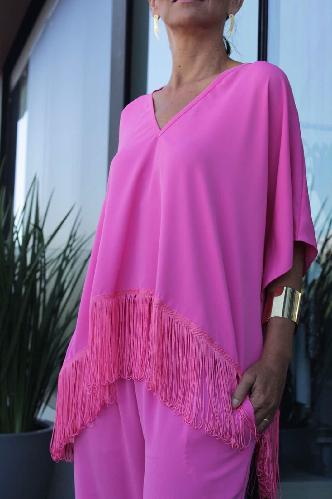 Blusa Jojô Franjas
