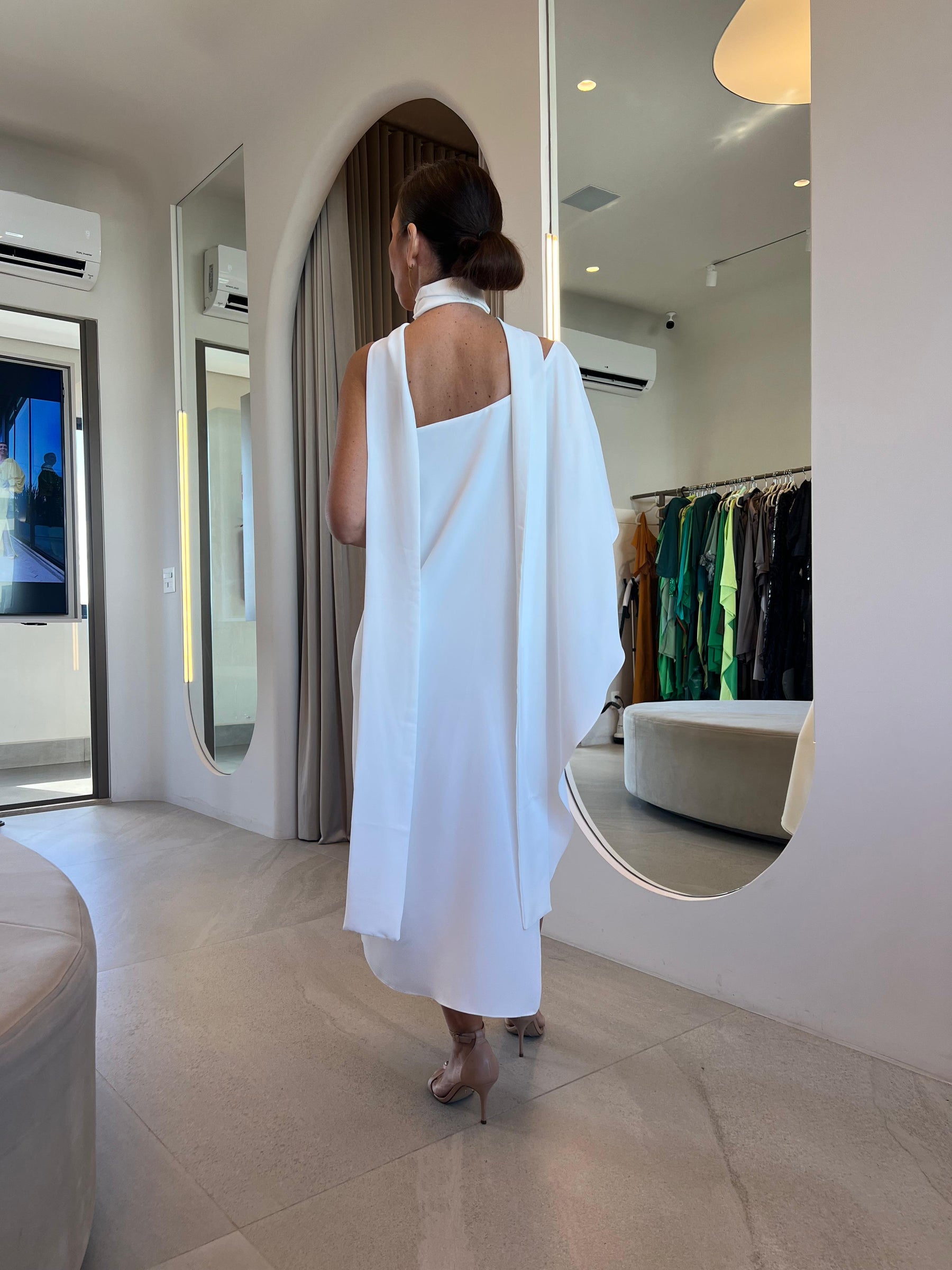 Vestido Carmen Branco