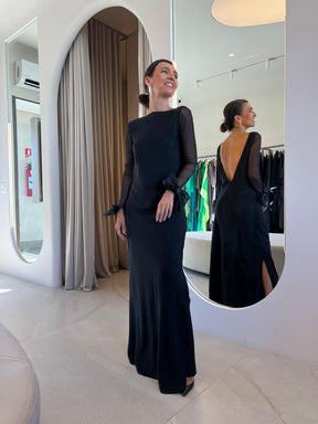 Vestido Monique Preto
