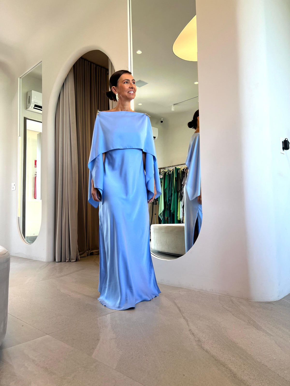 Vestido Betina Azul Serenity
