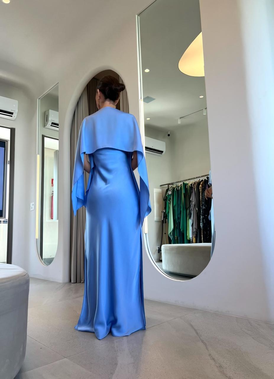Vestido Betina Azul Serenity