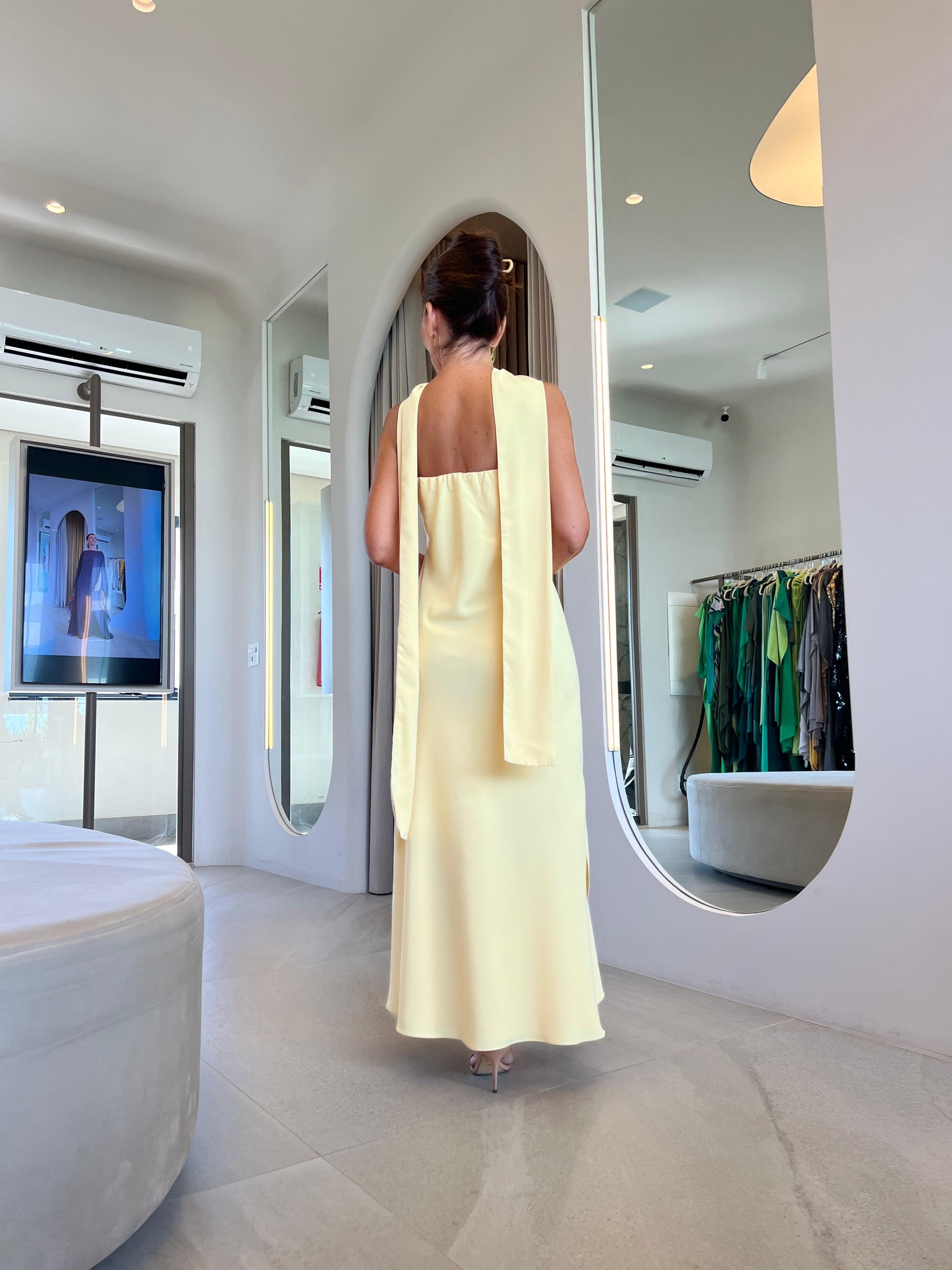 Vestido Silvia Manteiga