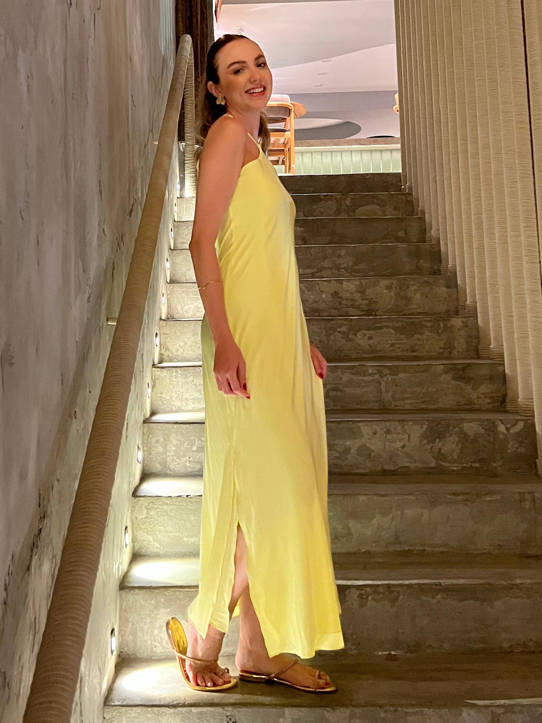 Vestido Alana Amarelo