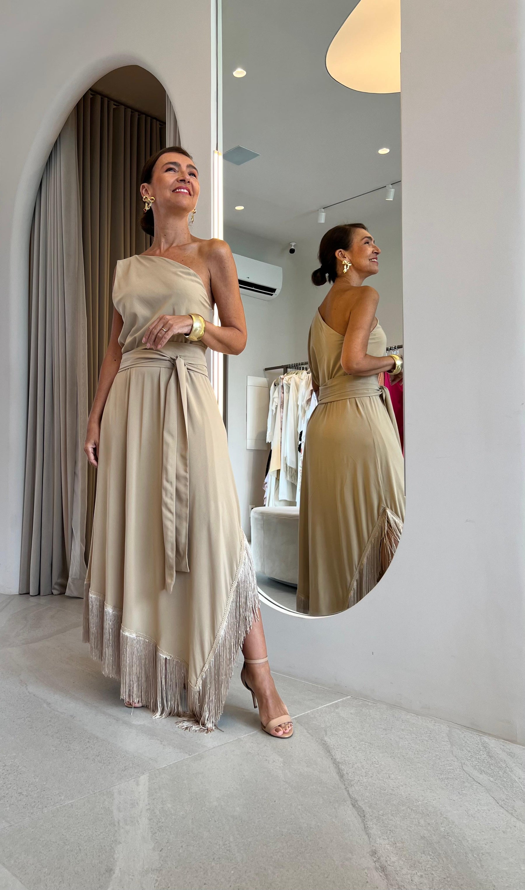 Vestido Ravi Franjas