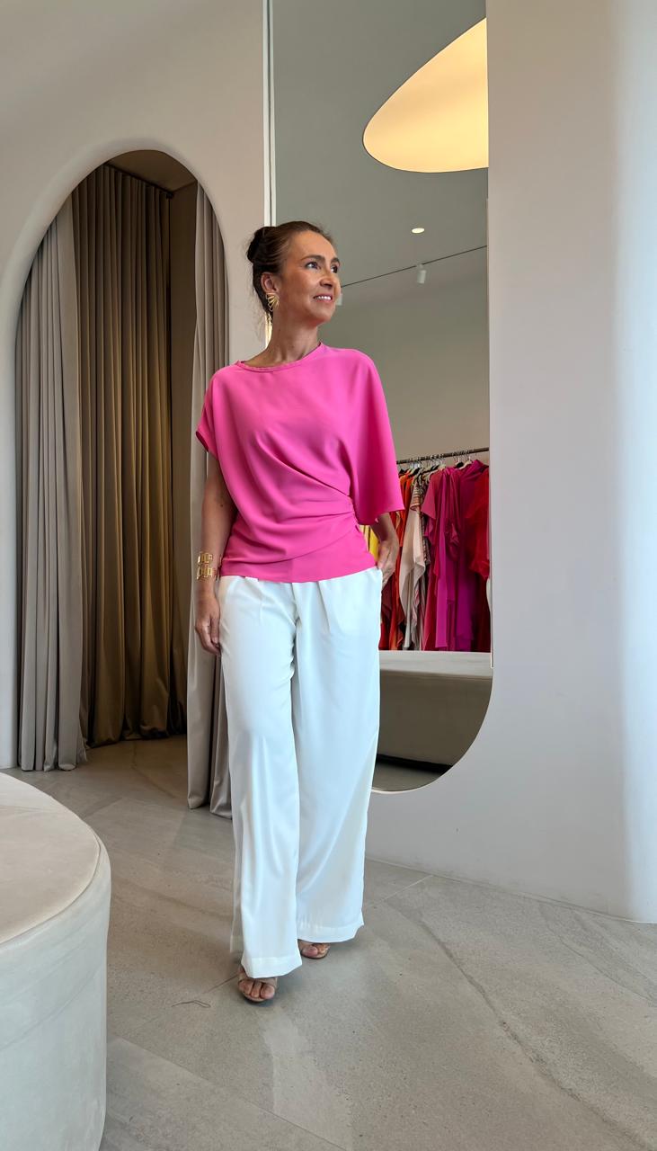 Blusa Maria Rosa Chiclete