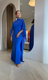 Vestido Iza Azul Royal