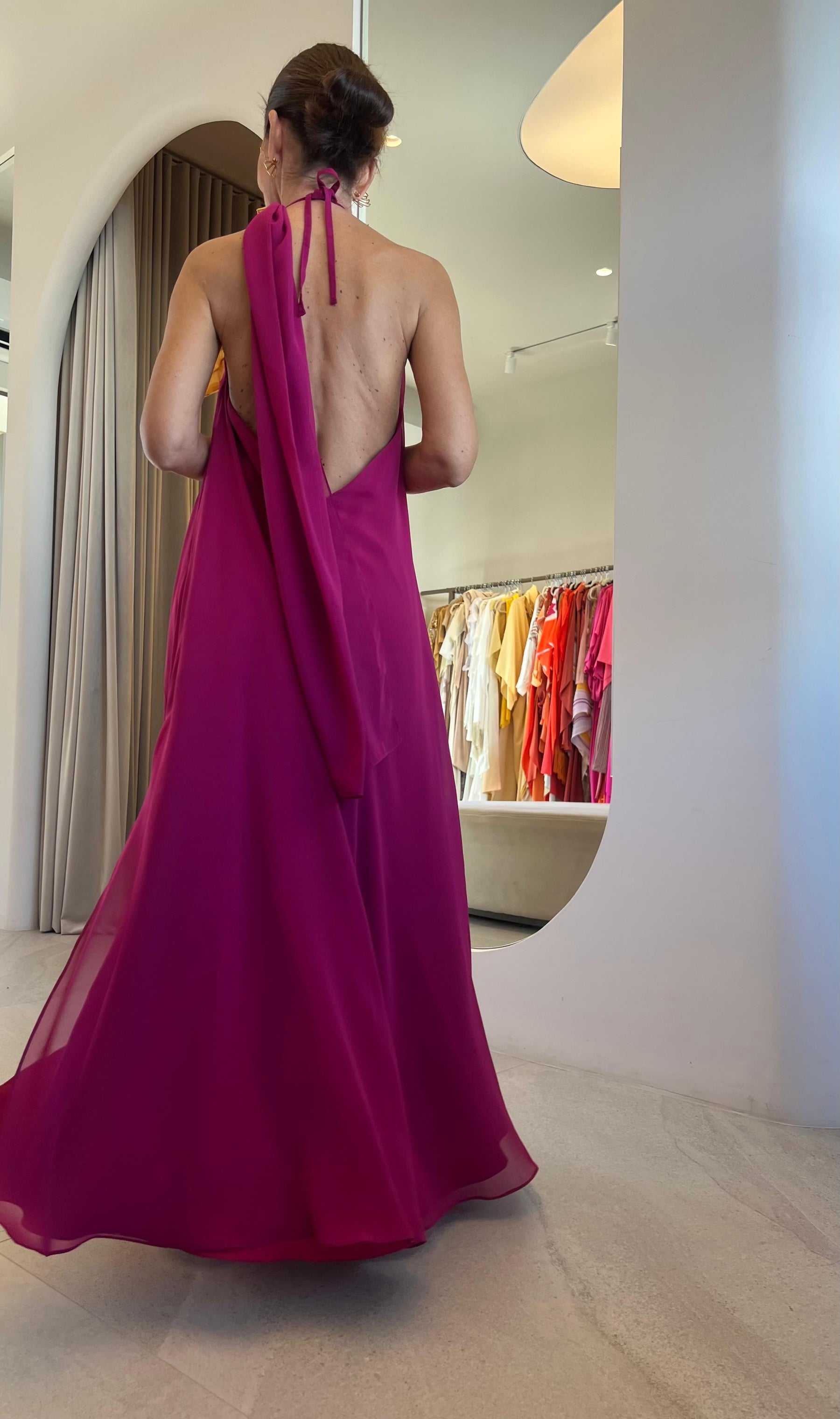 Vestido Mariana Fúcsia