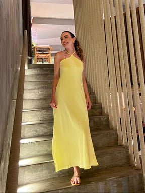 Vestido Alana Amarelo