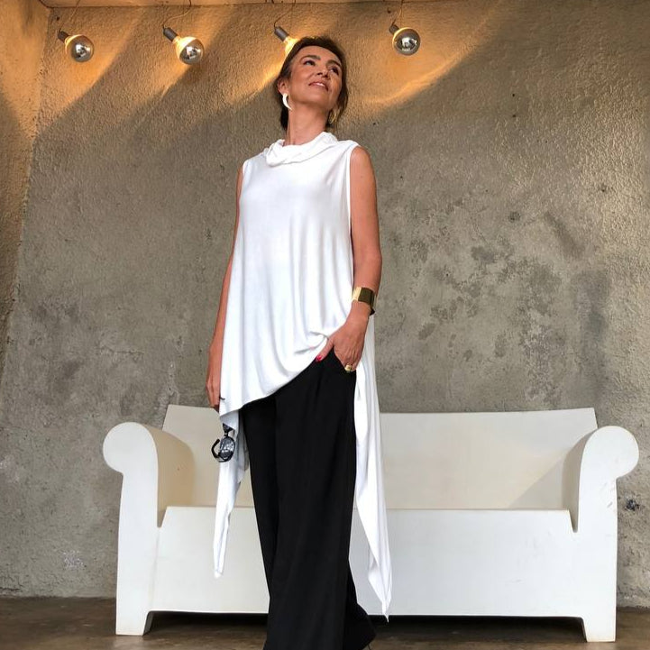 Blusa Kamila Branco